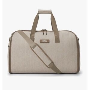 Halfday Garment Duffel Bag 45L Stone 2-in-1‎ Travel Carry-On NWT